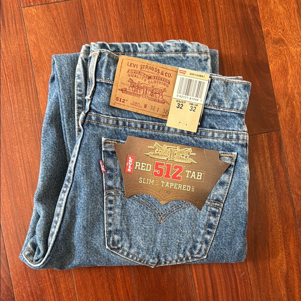 Vintage 1990’s Levi’s 512 Red Tab with original tags
